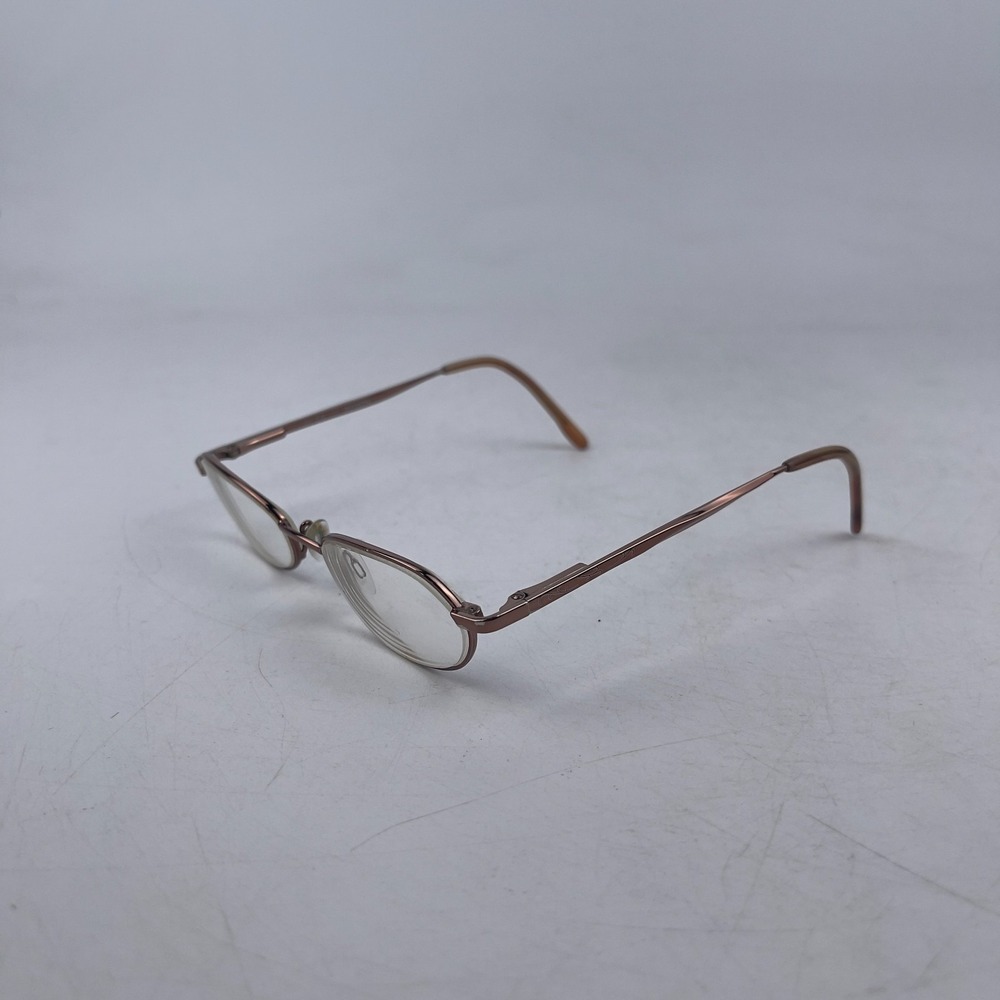 REVLON RV 505 Women's Eyeglasses Frame Brown Bronze Oval Full Rim 48-17-135mm